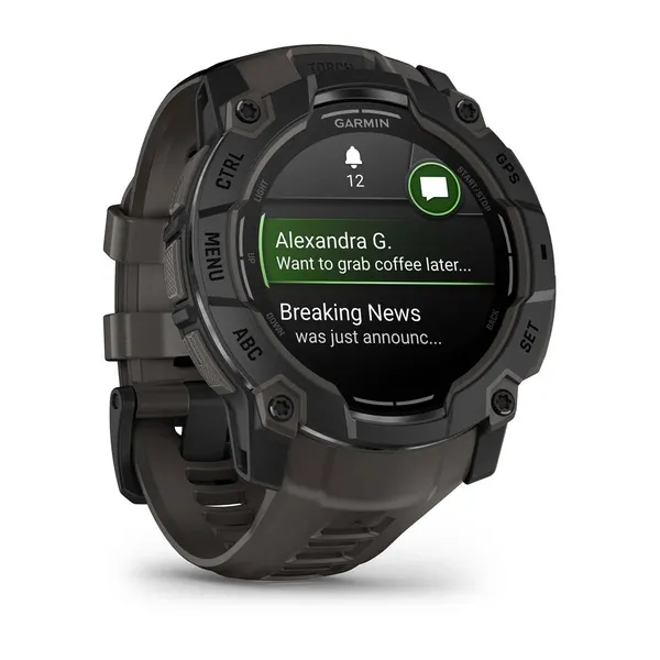 Garmin Instinct 3 50mm AMOLED - träningsklocka, Svart