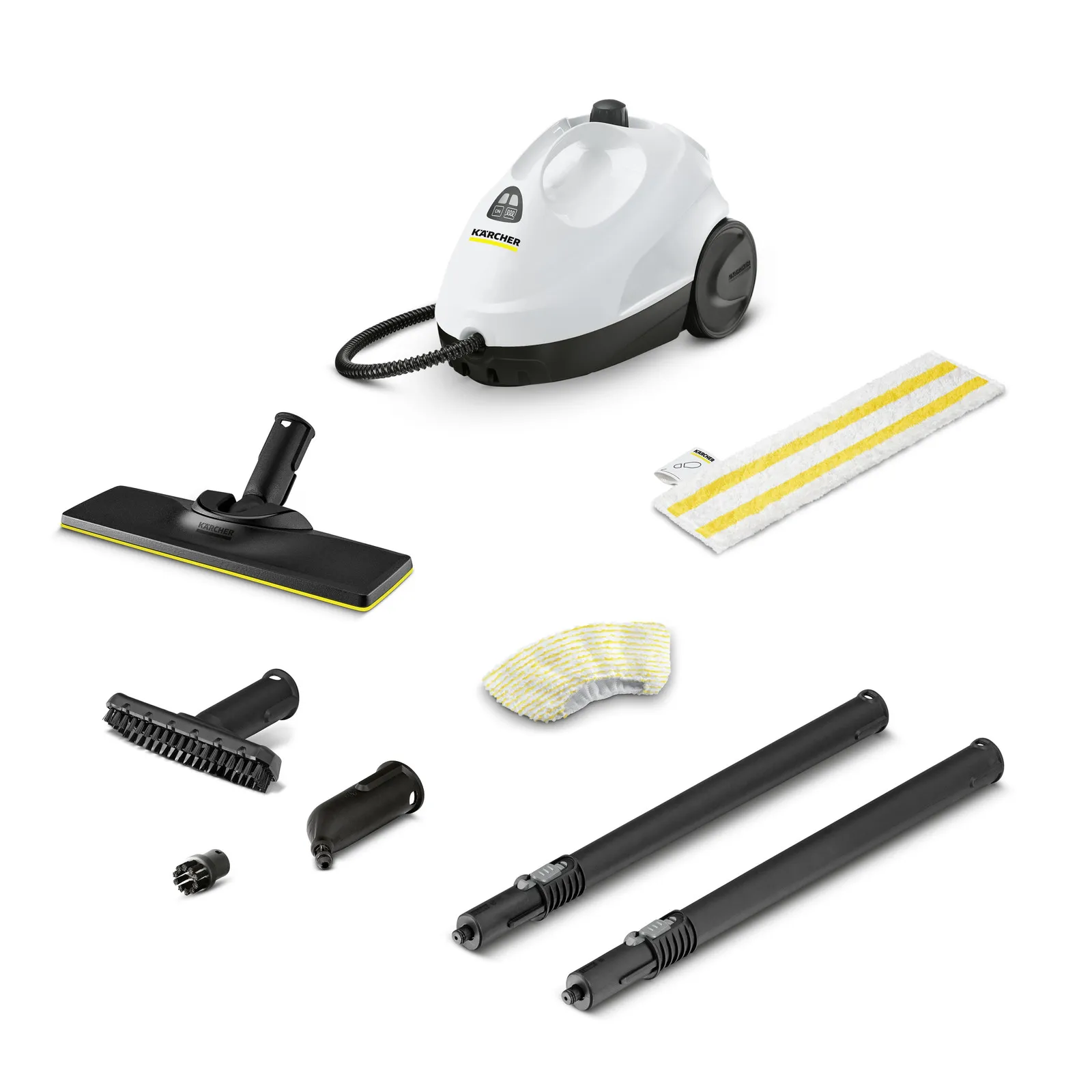 Kärcher steam cleaner SC 2 EasyFix - höyrypesuri, valkoinen/musta