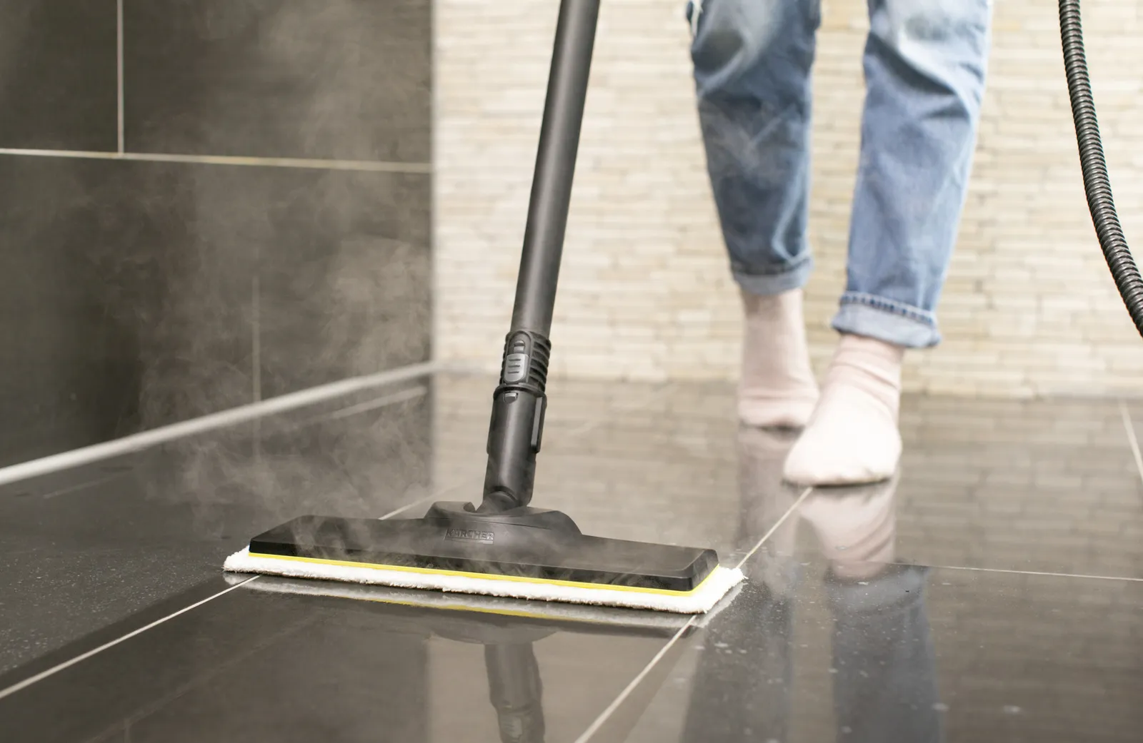 Kärcher steam cleaner SC 2 EasyFix - höyrypesuri, valkoinen/musta