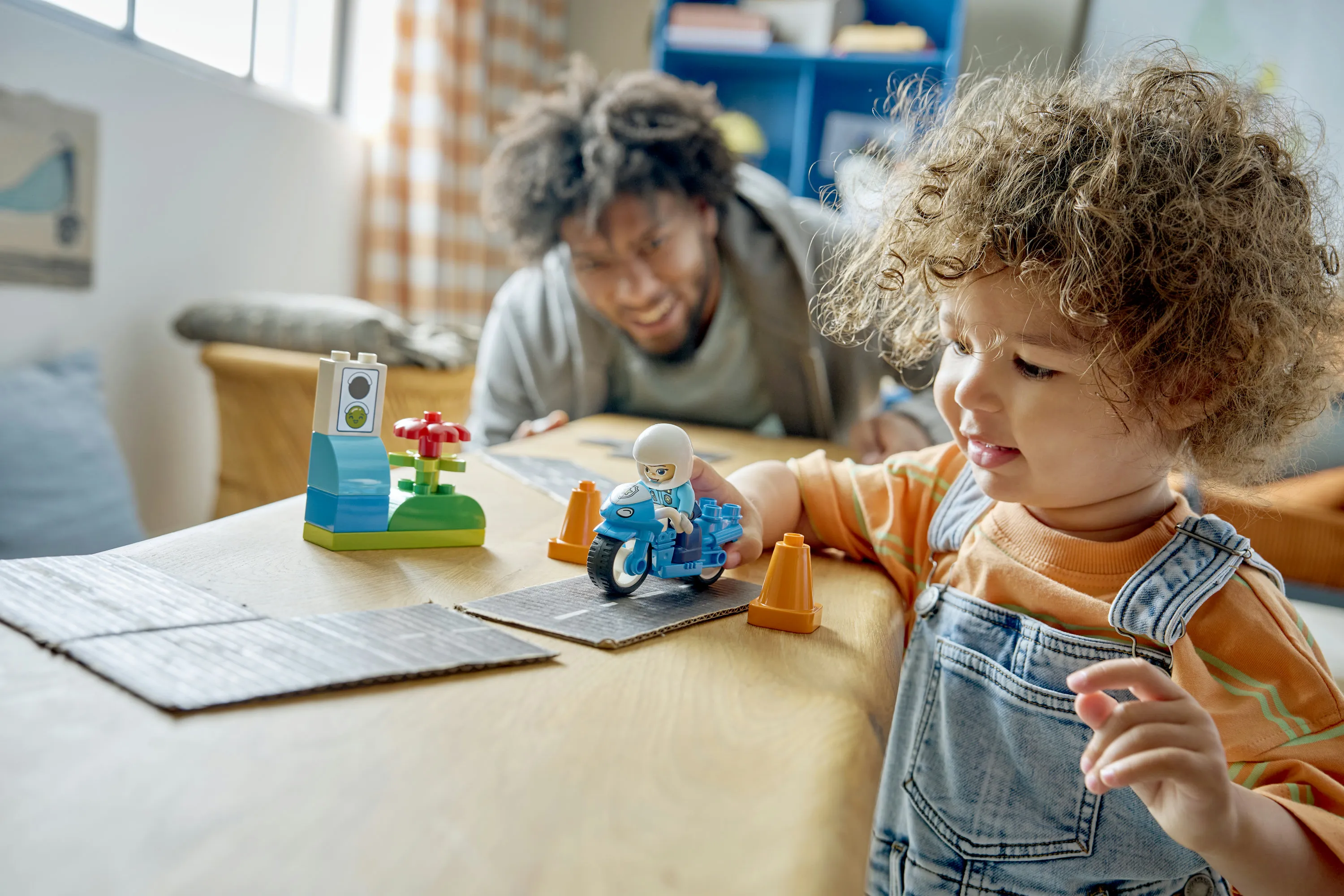 LEGO DUPLO Town Blue Police Motorcycle 10471