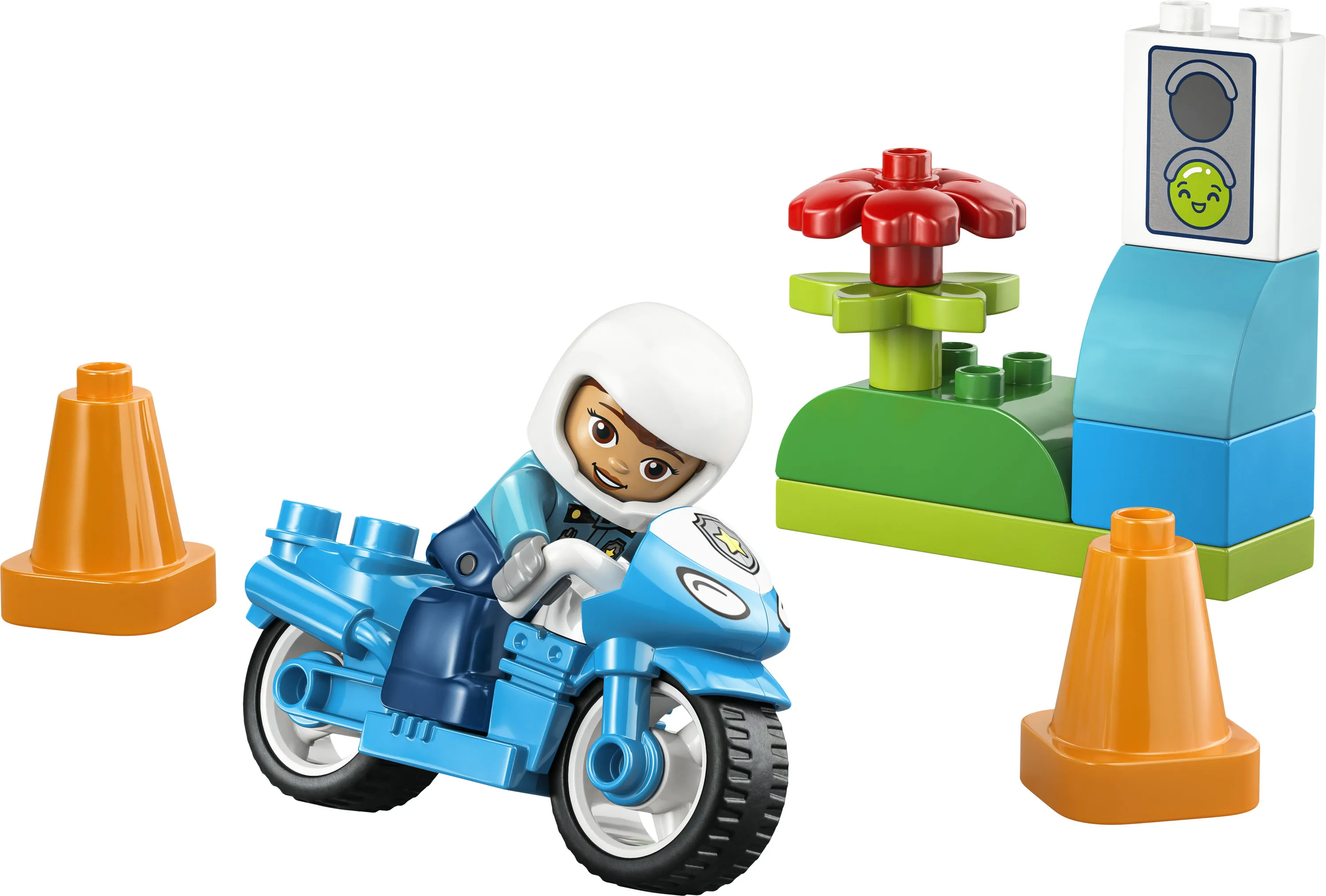 LEGO DUPLO Town Blue Police Motorcycle 10471