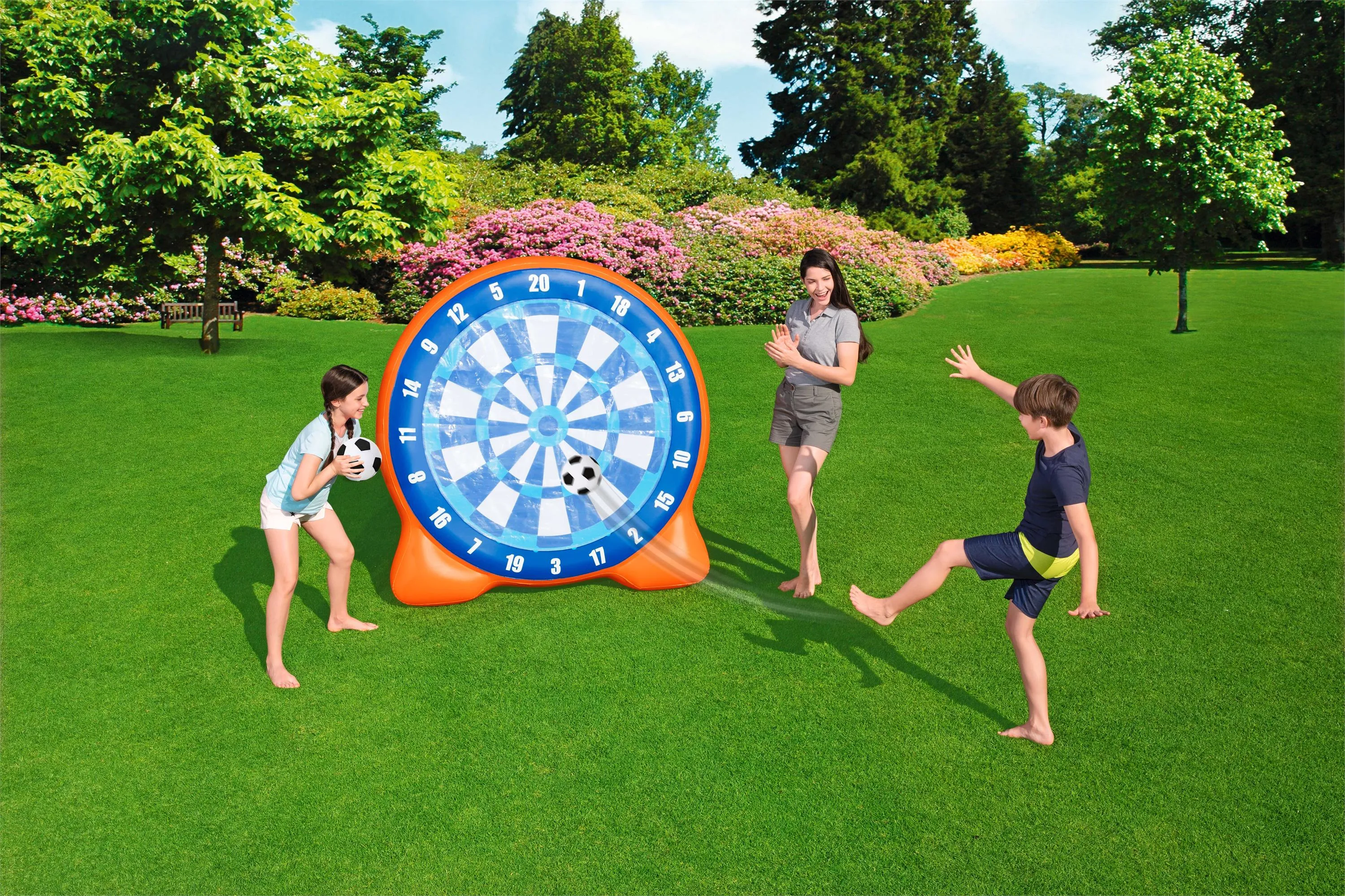Bestway Fotbollsdart 157 x 107 x 157cm
