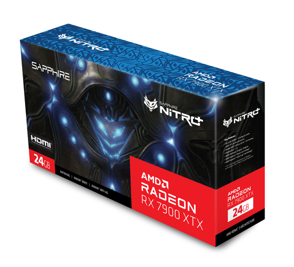 Sapphire Radeon RX 7900 XTX Nitro+ Gaming OC Vapor-X 24GB - graphics card