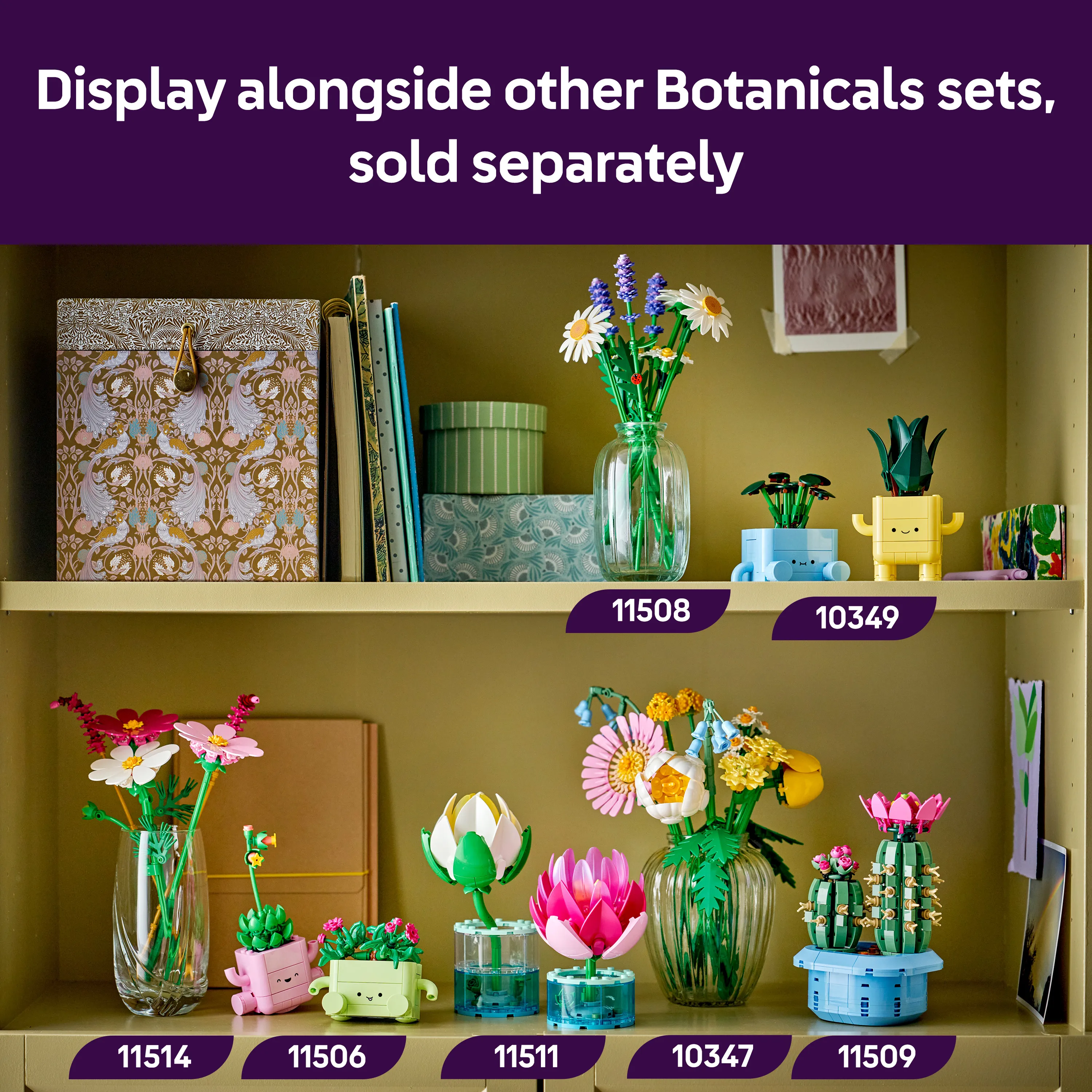 LEGO Botanicals Cosmos Flowers 11514