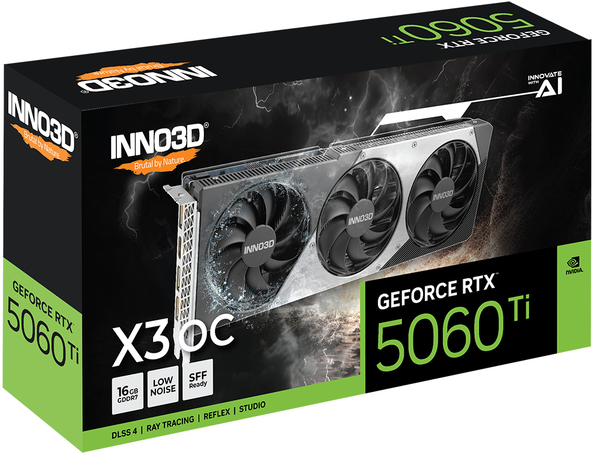 Inno3D GeForce RTX 5060 Ti X3 OC 16GB - Graphics card