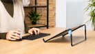 R-Go Steel Office Laptop Stand Black