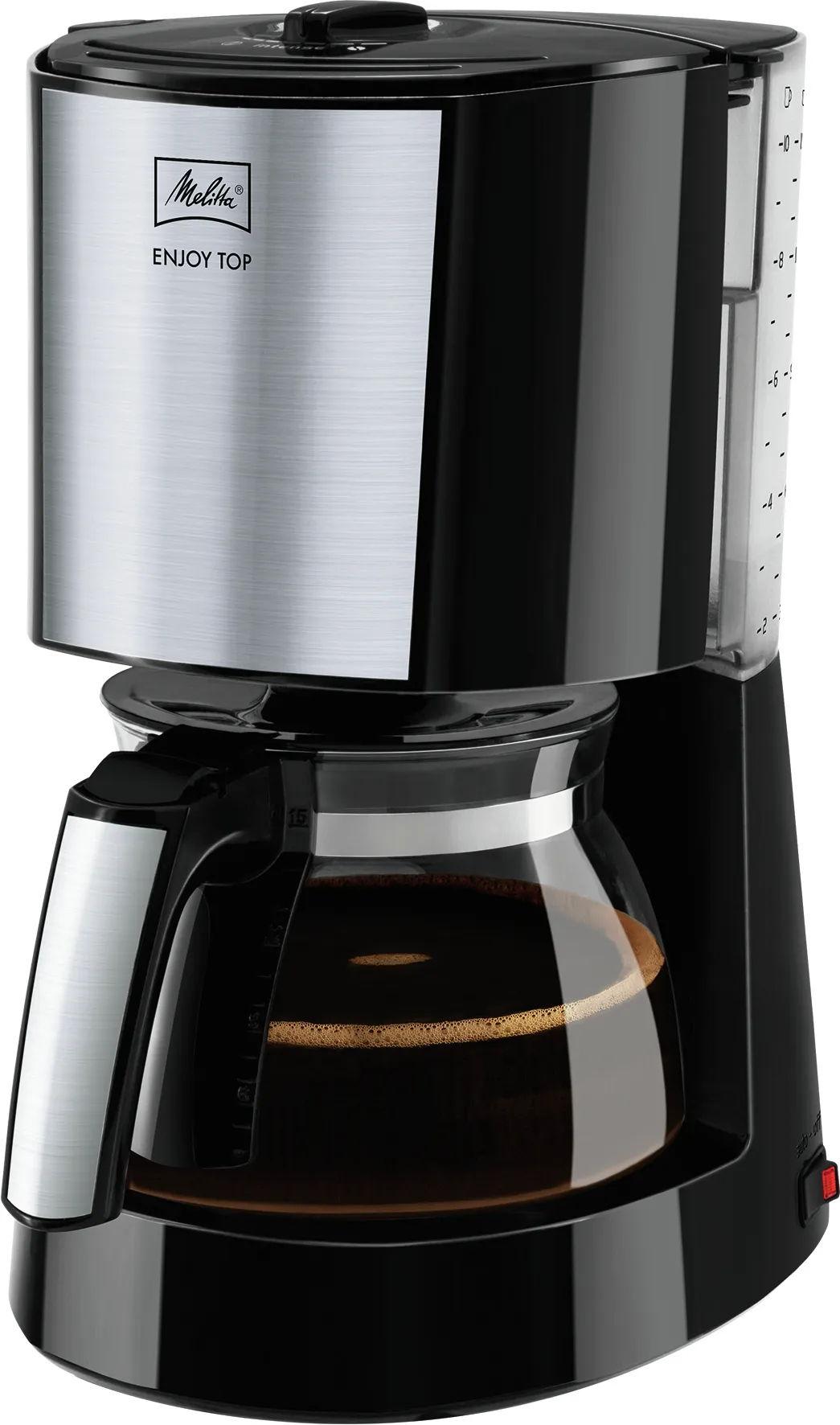 Melitta Enjoy 2.0 Top - coffee maker, silver