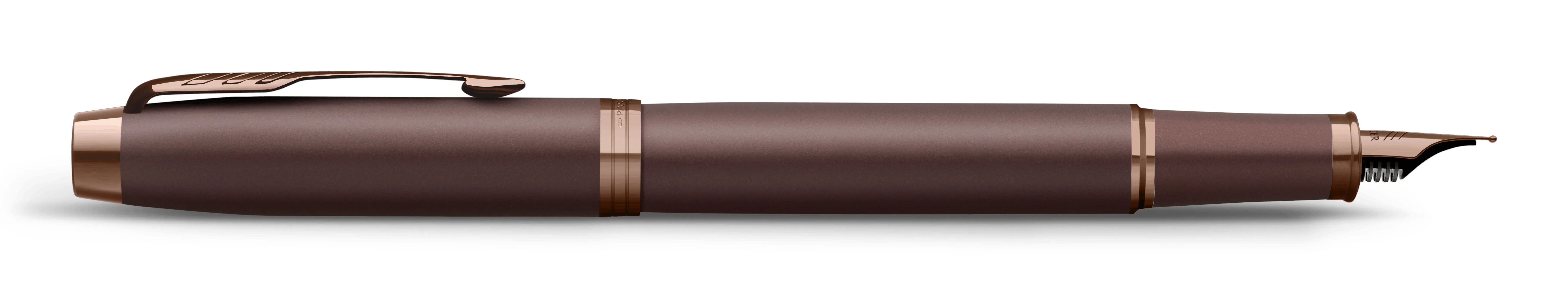 Parker IM Monochrome Burgundy Fountain pen F Blue ink Parker IM Monochrome Burgundy Fountain pen F Blue ink