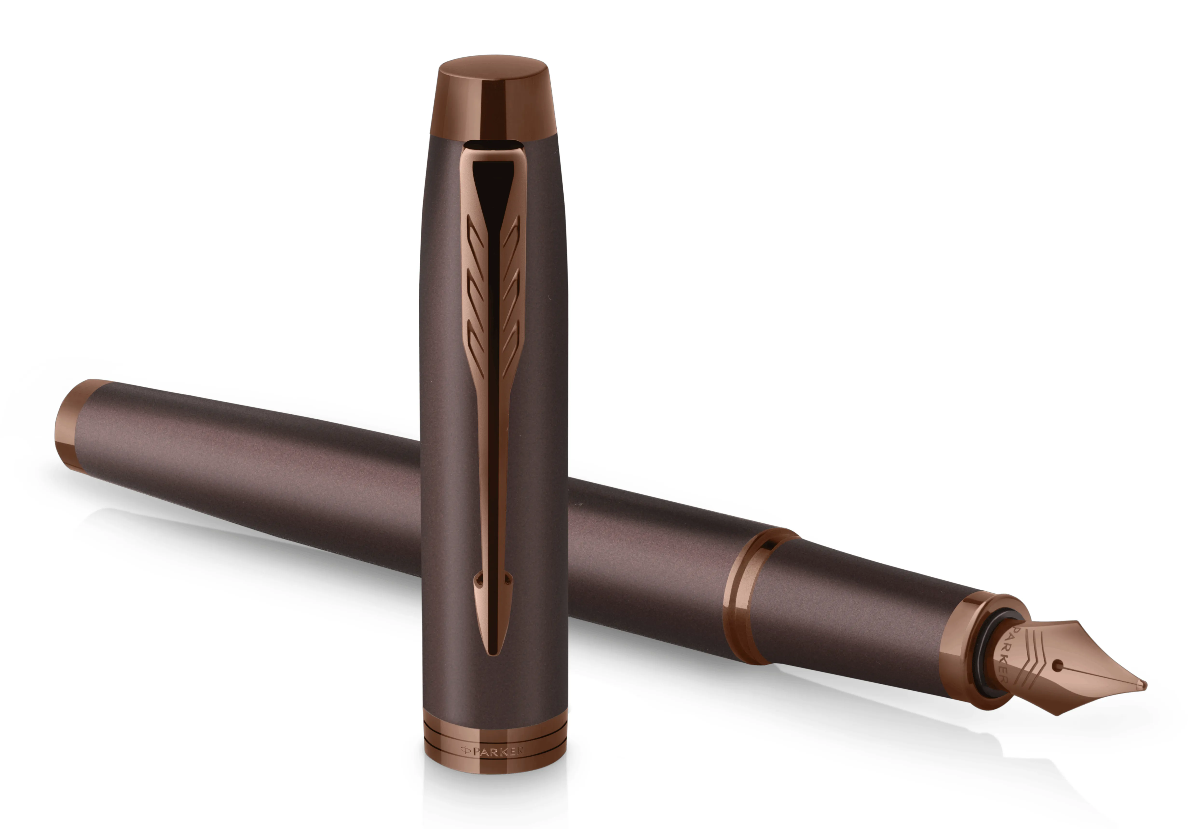 Parker IM Monochrome Burgundy Fountain pen F Blue ink Parker IM Monochrome Burgundy Fountain pen F Blue ink
