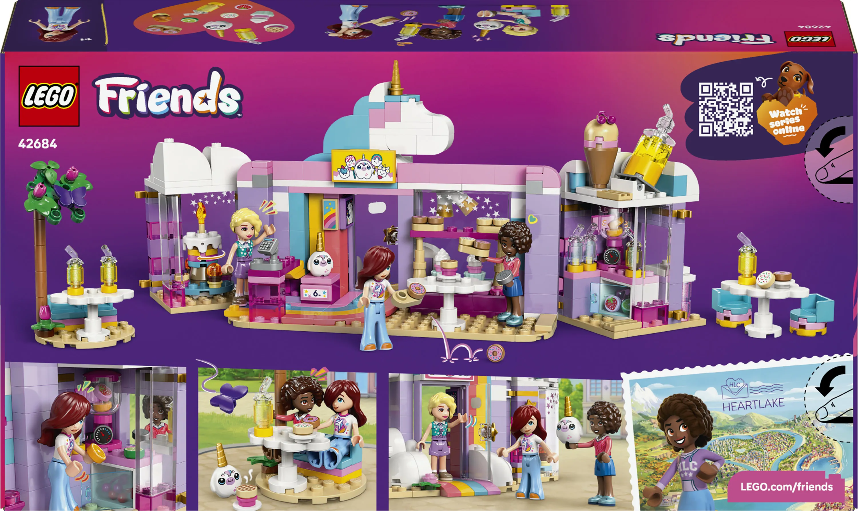 LEGO Friends Dr&ouml;mmigt enh&ouml;rningskaf&eacute; 42684