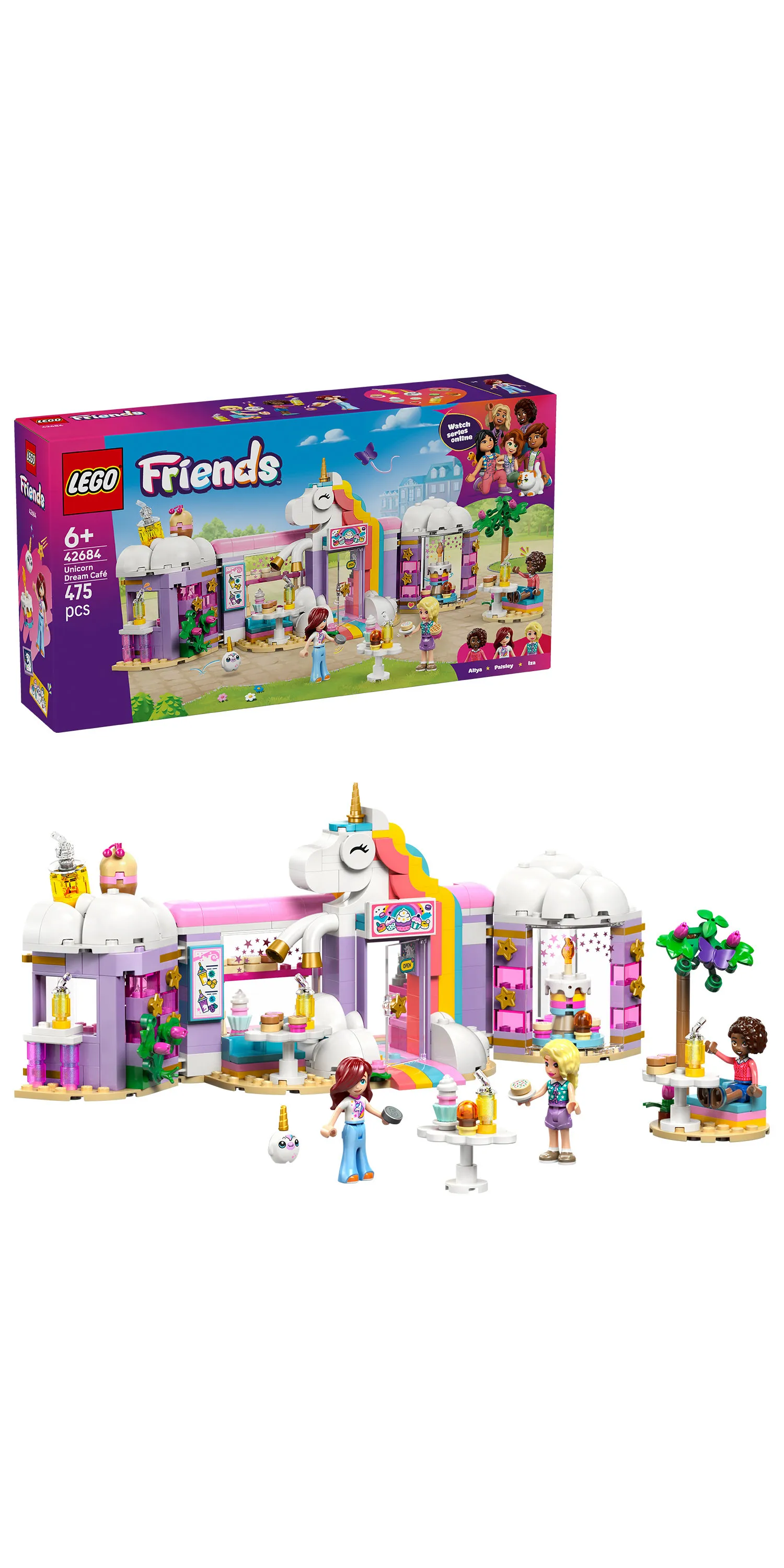 LEGO Friends Dr&ouml;mmigt enh&ouml;rningskaf&eacute; 42684