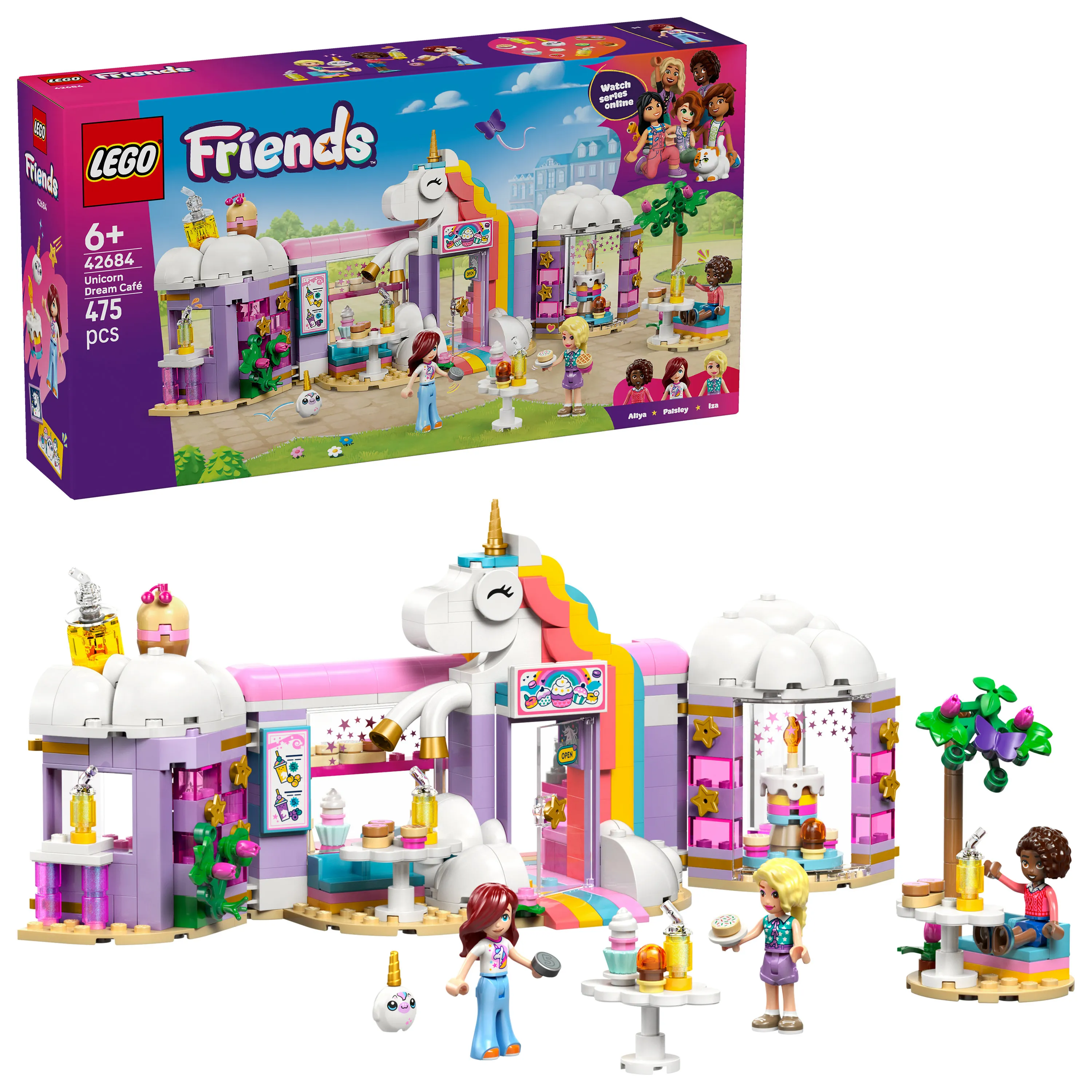 LEGO Friends Dr&ouml;mmigt enh&ouml;rningskaf&eacute; 42684