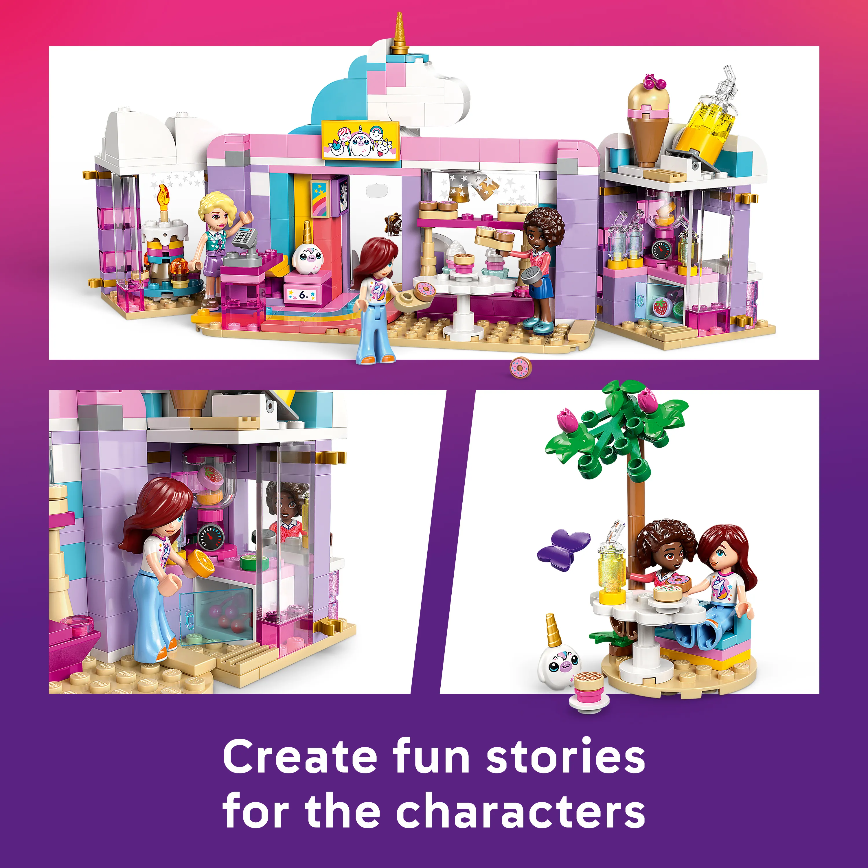 LEGO Friends Dr&ouml;mmigt enh&ouml;rningskaf&eacute; 42684