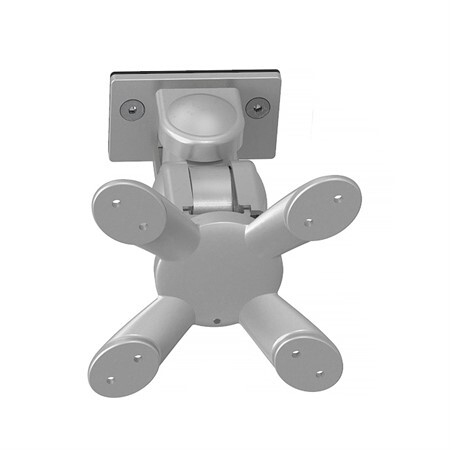 Forming Function Hold Monitor Arm 17 Monitor Arm, for 1 monitor, rail mounted, 8kg, VESA 75/100, Silver