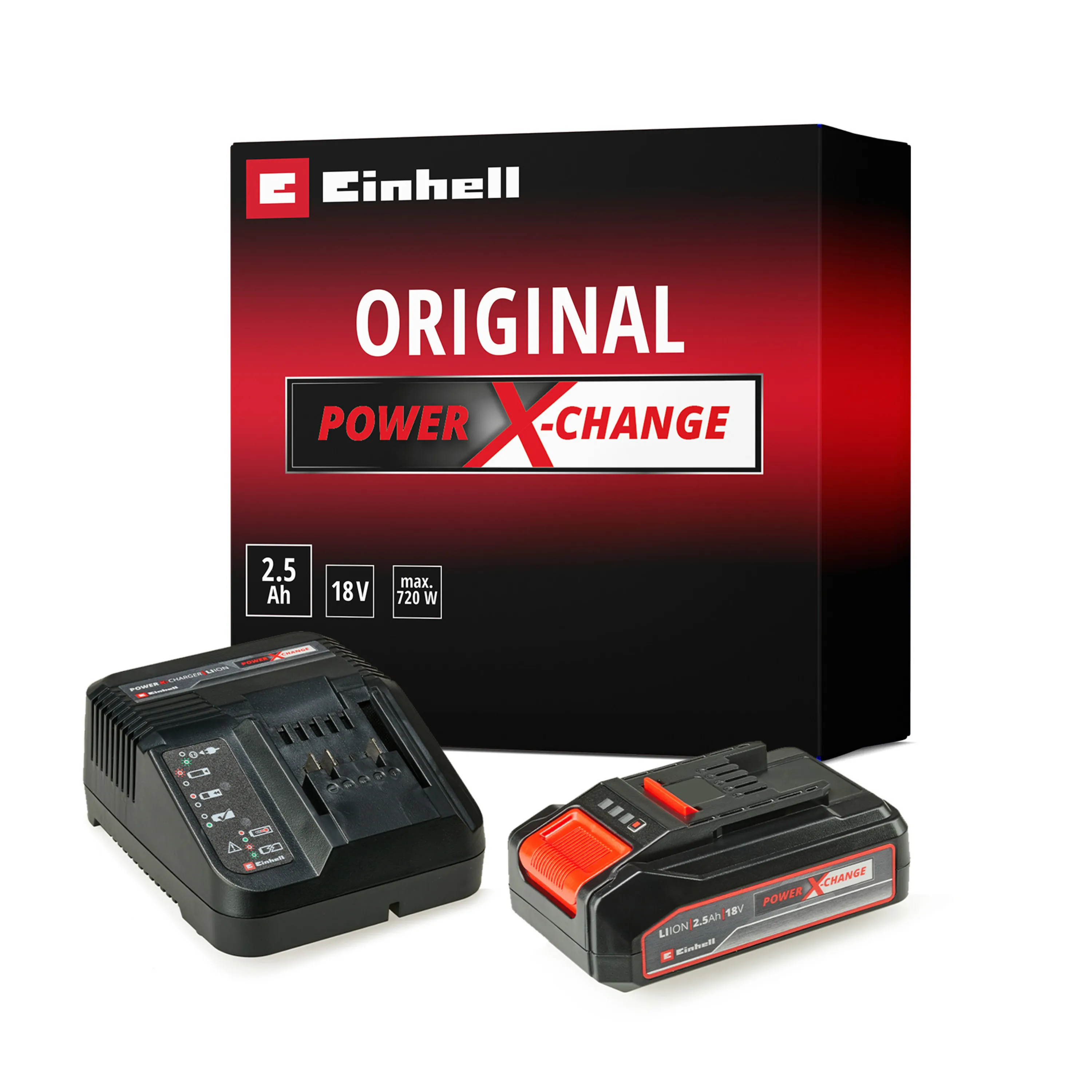 Einhell PXC starter kit 2.5Ah 18V