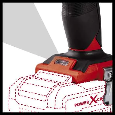 Einhell Cordless Hammer TE-CD 18/48 Li-i-Solo (red / black, without battery and charger)