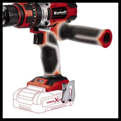 Einhell Cordless Hammer TE-CD 18/48 Li-i-Solo (red / black, without battery and charger)