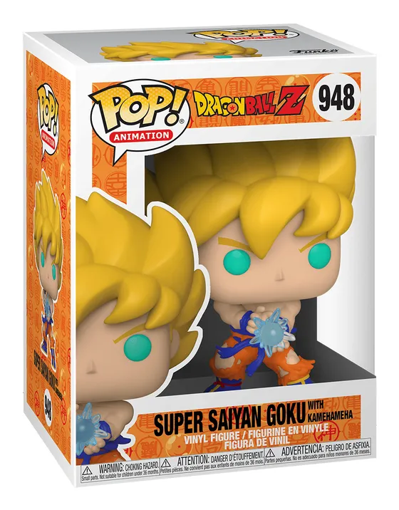 Funko POP! Dragon Ball Z - Super Saiyan Goku with Kamehameha - figure