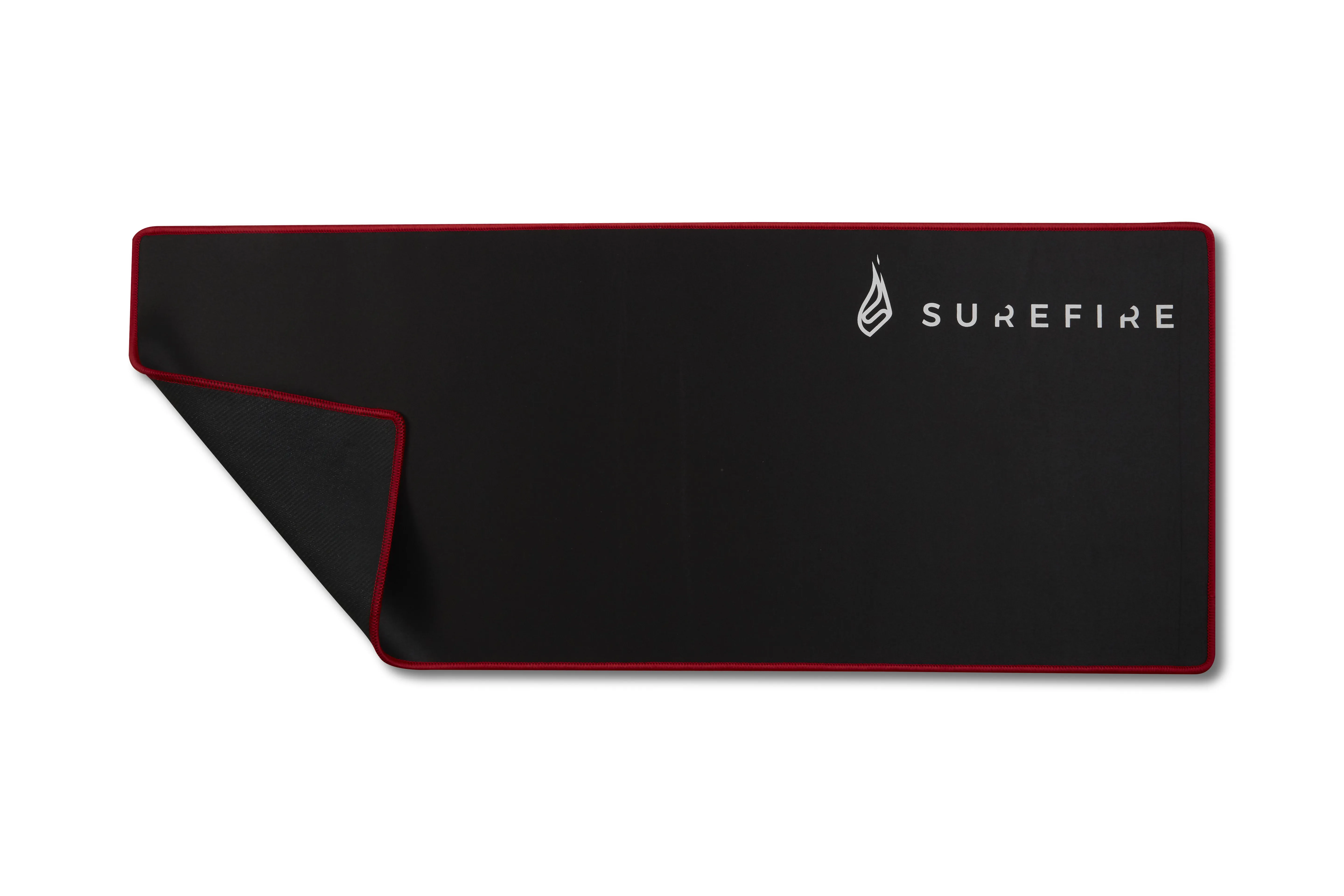 Surefire Silent Flight - gaming mousepad, 680x280 mm, Black/Red