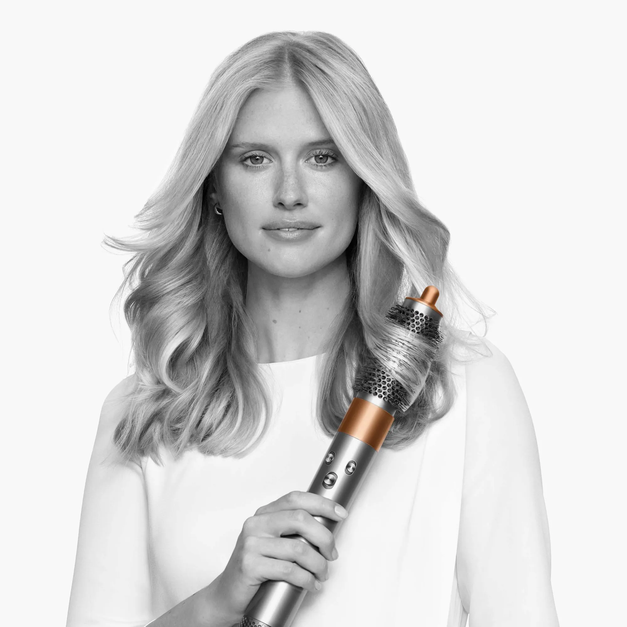 Dyson Airwrap Origin - h&aring;r lockare, Koppar/Nickel