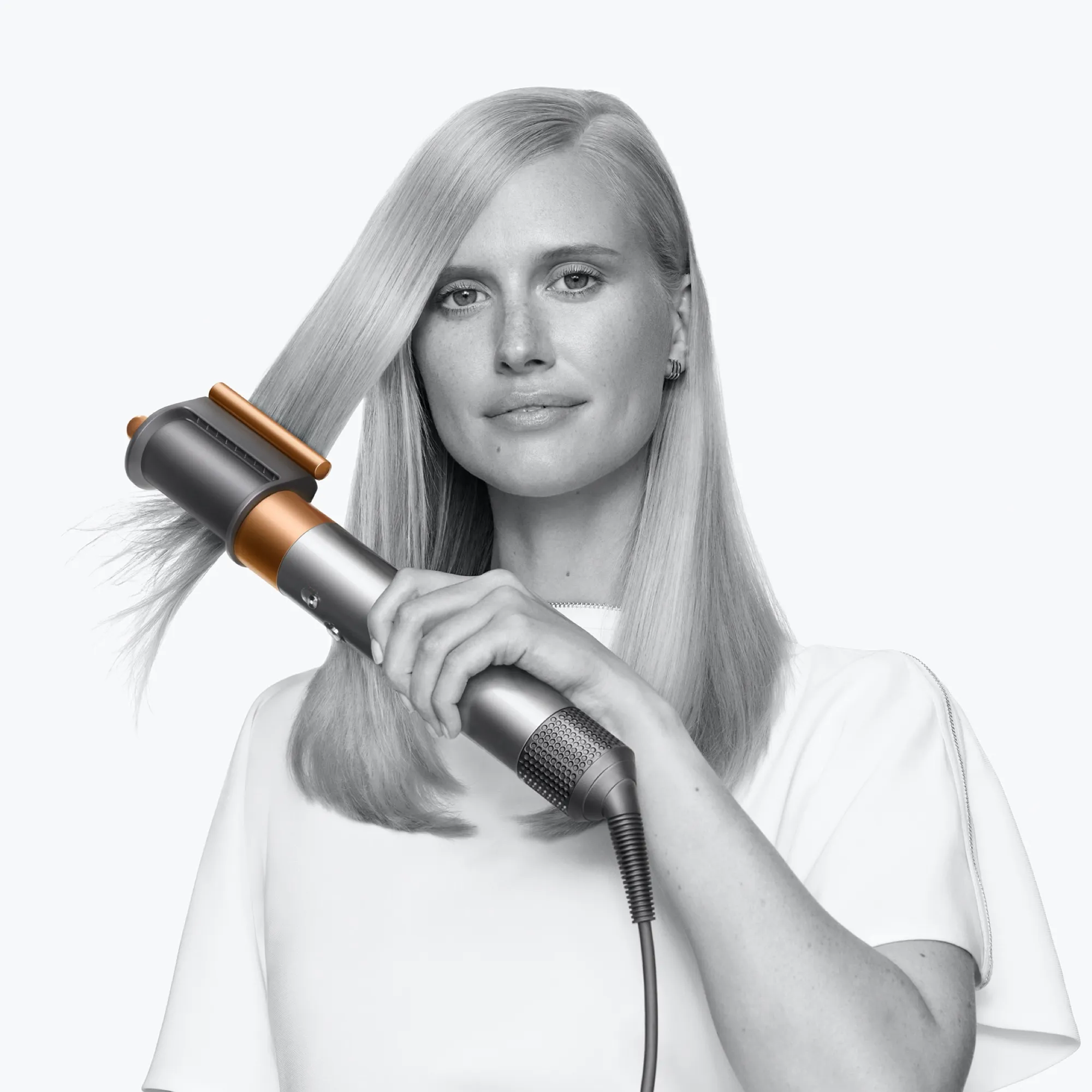 Dyson Airwrap Origin - h&aring;r lockare, Koppar/Nickel