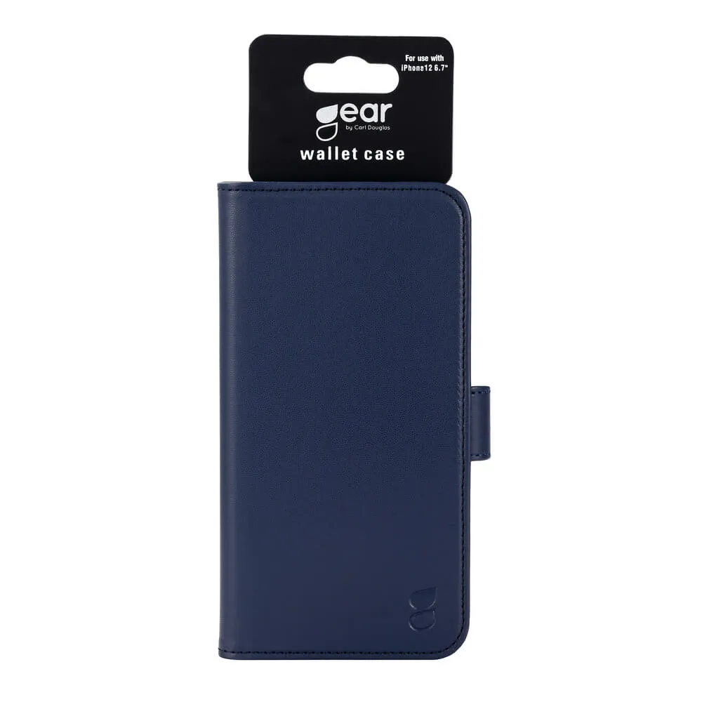 GEAR Wallet, iPhone 12 Pro Max - pl&aring;nboksfodral, Bl&aring;
