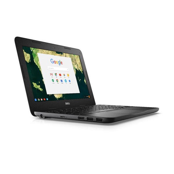 Dell 11.6" 3180, 32GB, Chrome OS - kannettava, musta