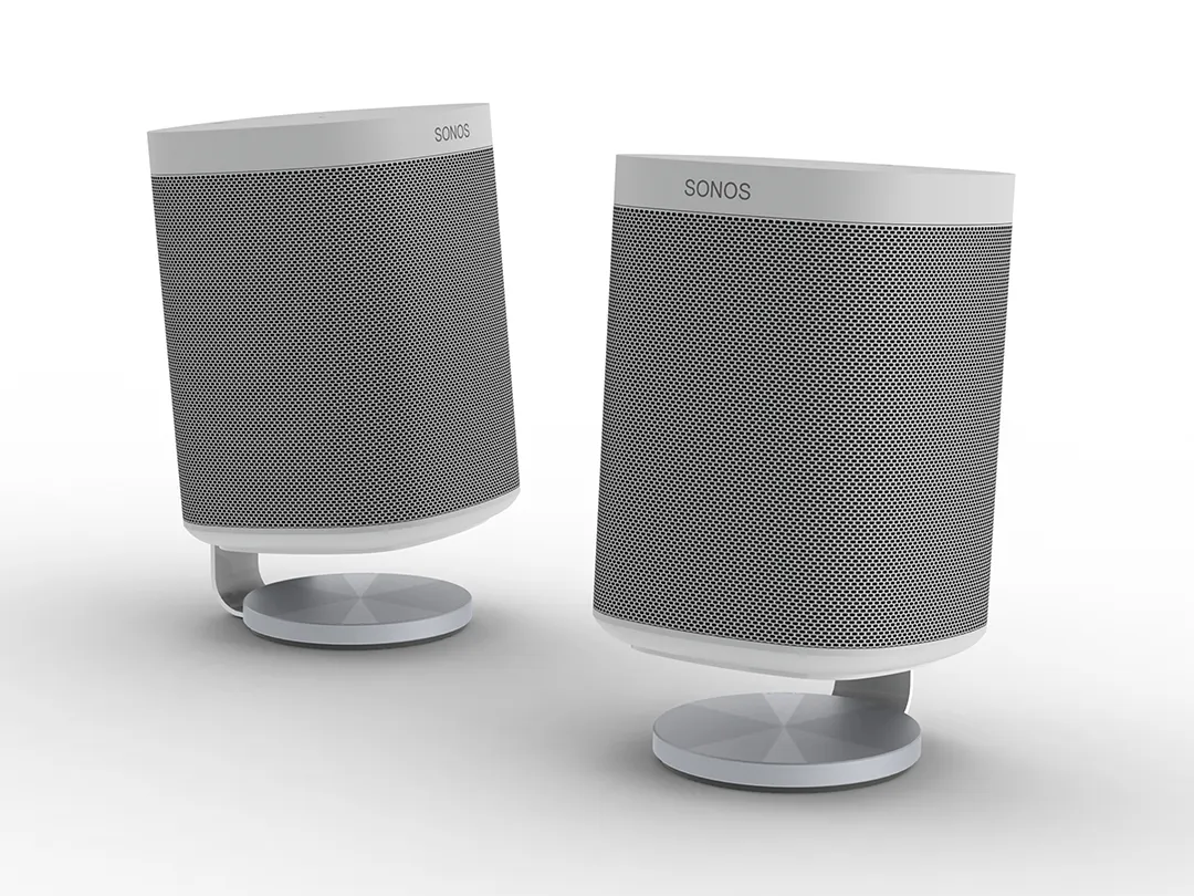 M Sonos S1/P1 Desk Mount - Single White