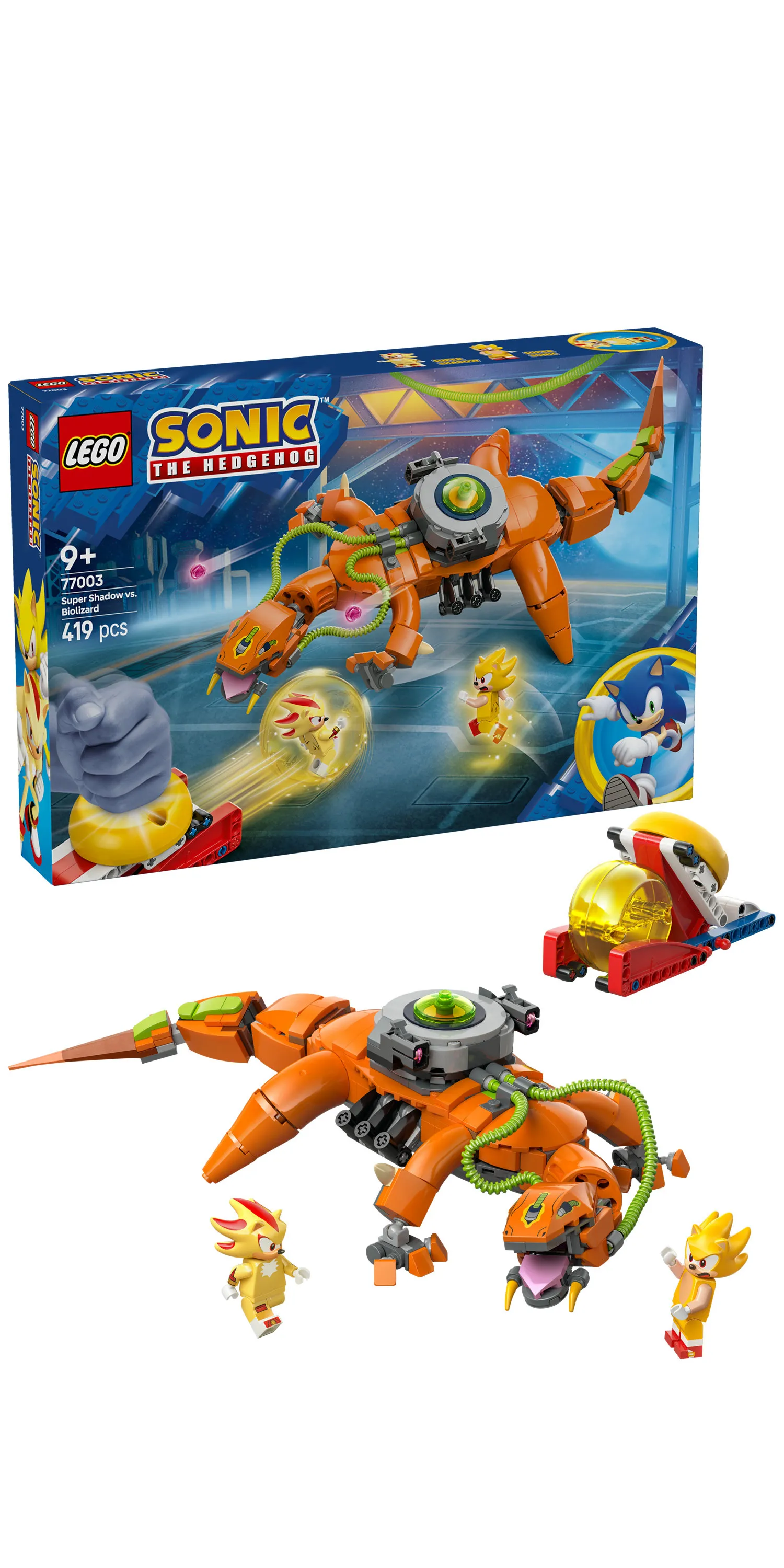 LEGO Sonic the Hedgehog Super Shadow vs. Biolizard 77003