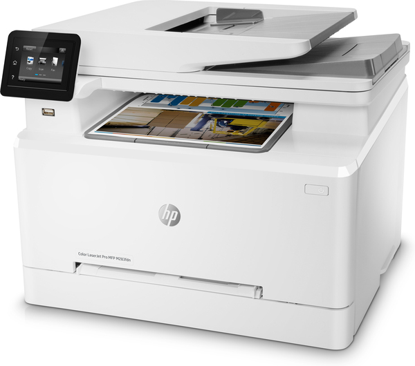 HP Color LaserJet Pro MFP M283fdn - Monitoimitulostin - v&auml;ri - laser - 216 x 297 mm (alkuper&auml;inen) - A4/Legal (media) - jopa 16 sivua/min (kopiointi) - jopa 21