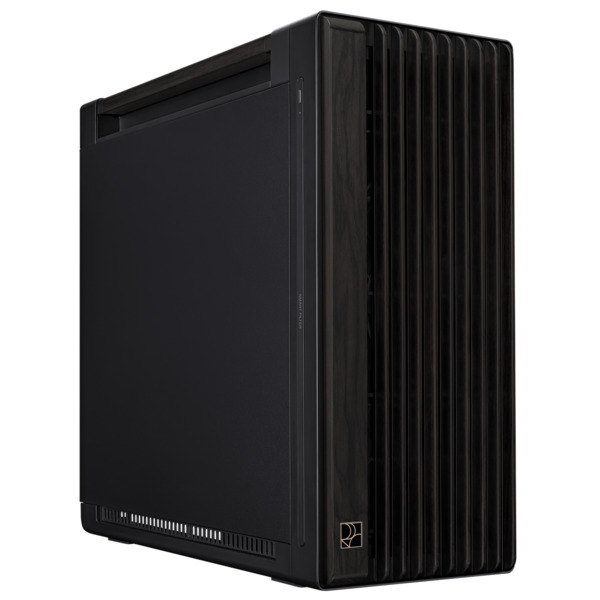 Asus ProArt PA602 Wood Edition - E-ATX case, Metal Panel, black