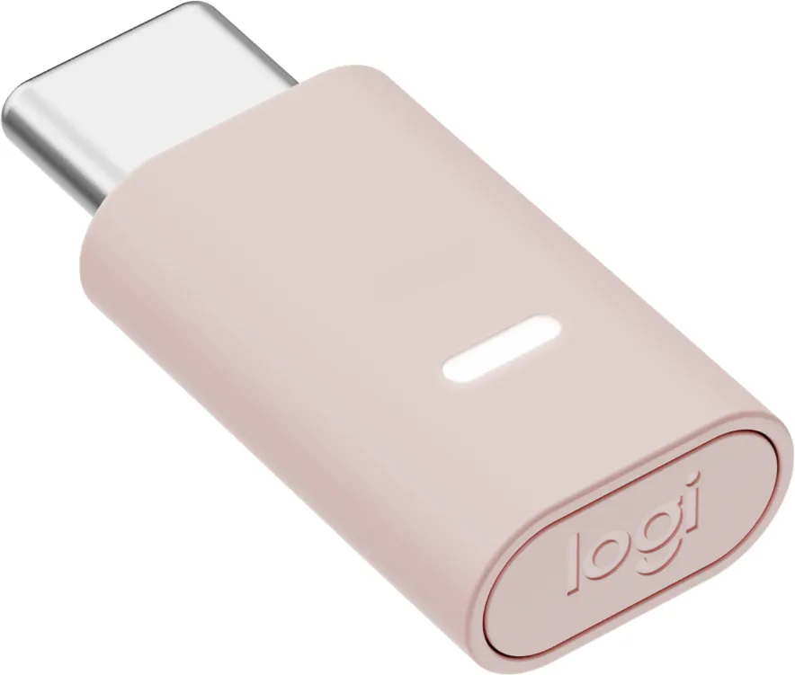 Logitech Zone Vibe - tr&aring;dl&ouml;sa h&ouml;rlurar, rosa