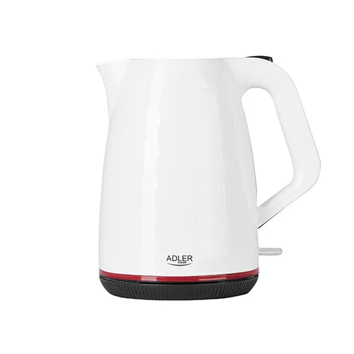 Adler AD 1277 W kettle, 1.7L, 2200W, White