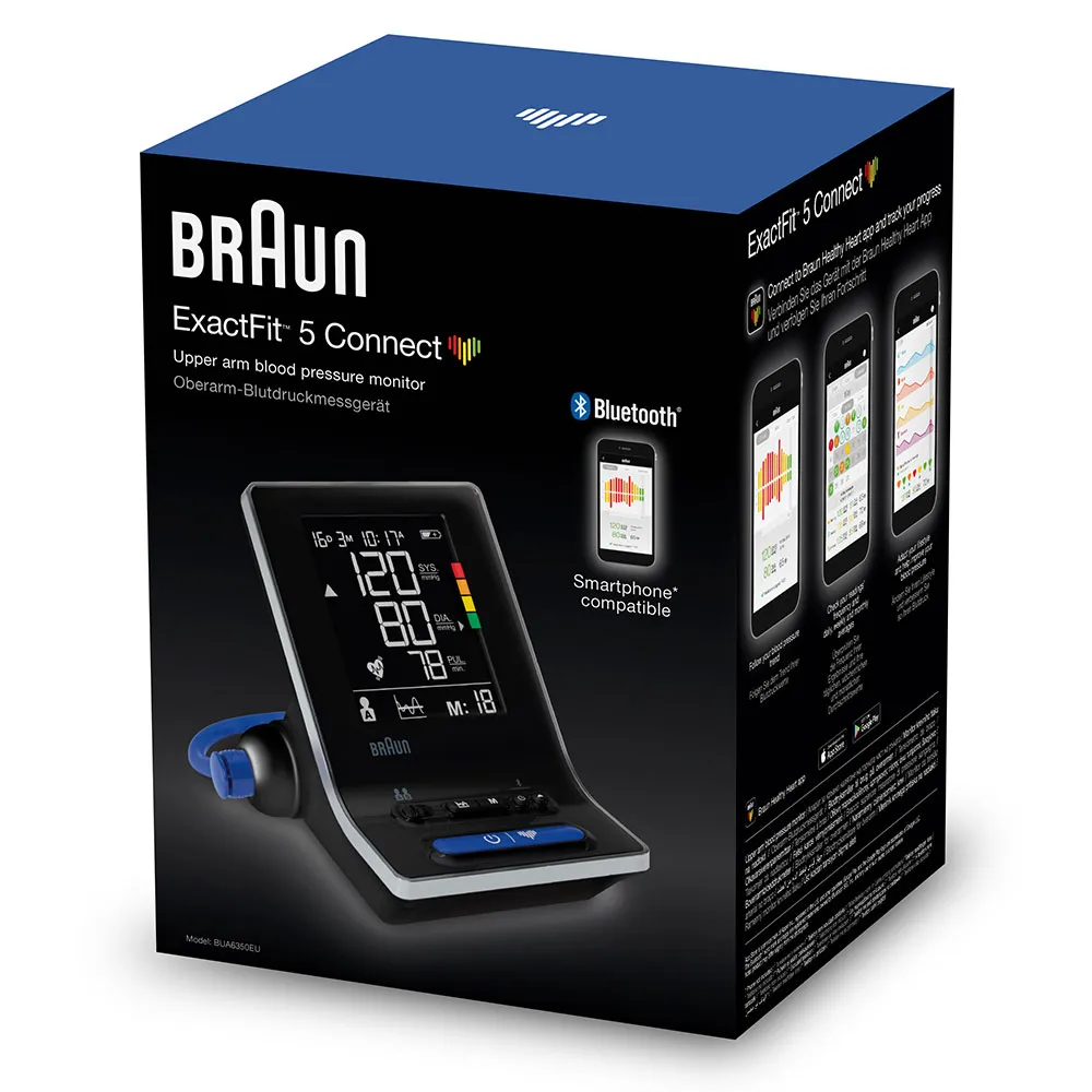 Braun ExactFit 5 Connect - blodtrycksmätare