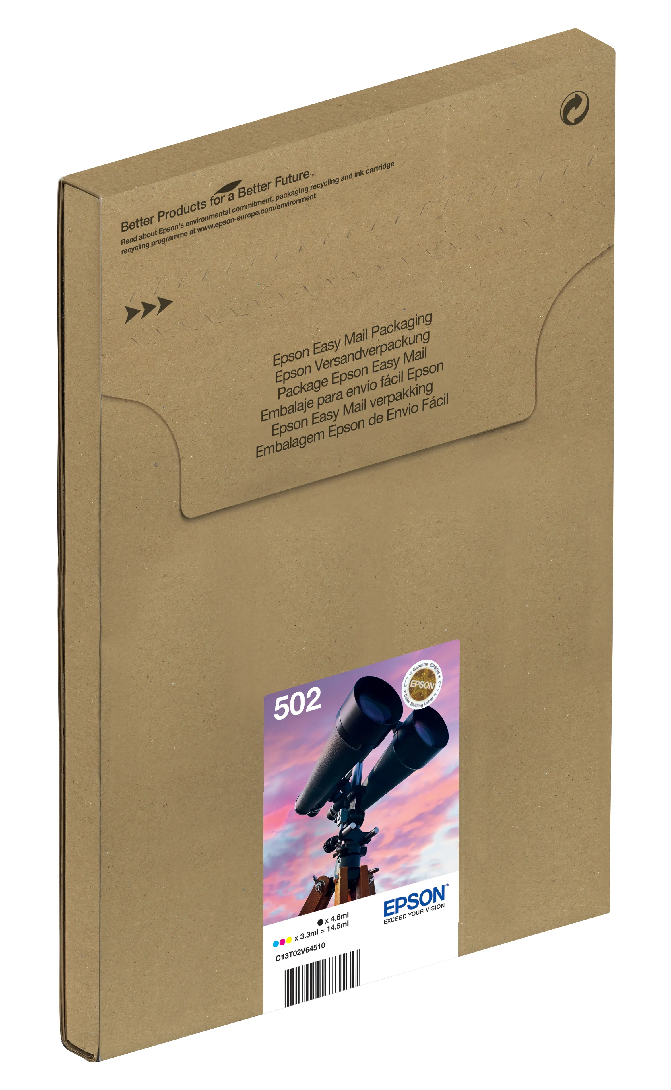 Ink/Multipack 4-colours 502 EasyMail