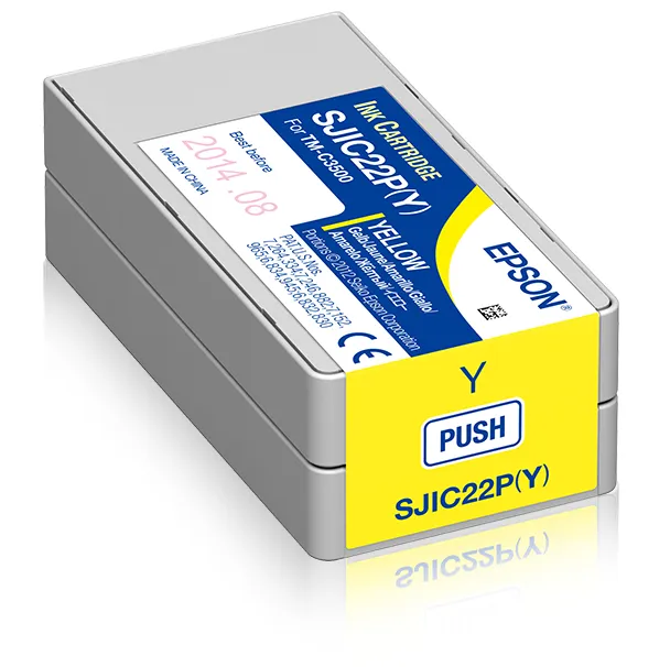 Epson ColorWorks C3500 mustepatruuna keltainen