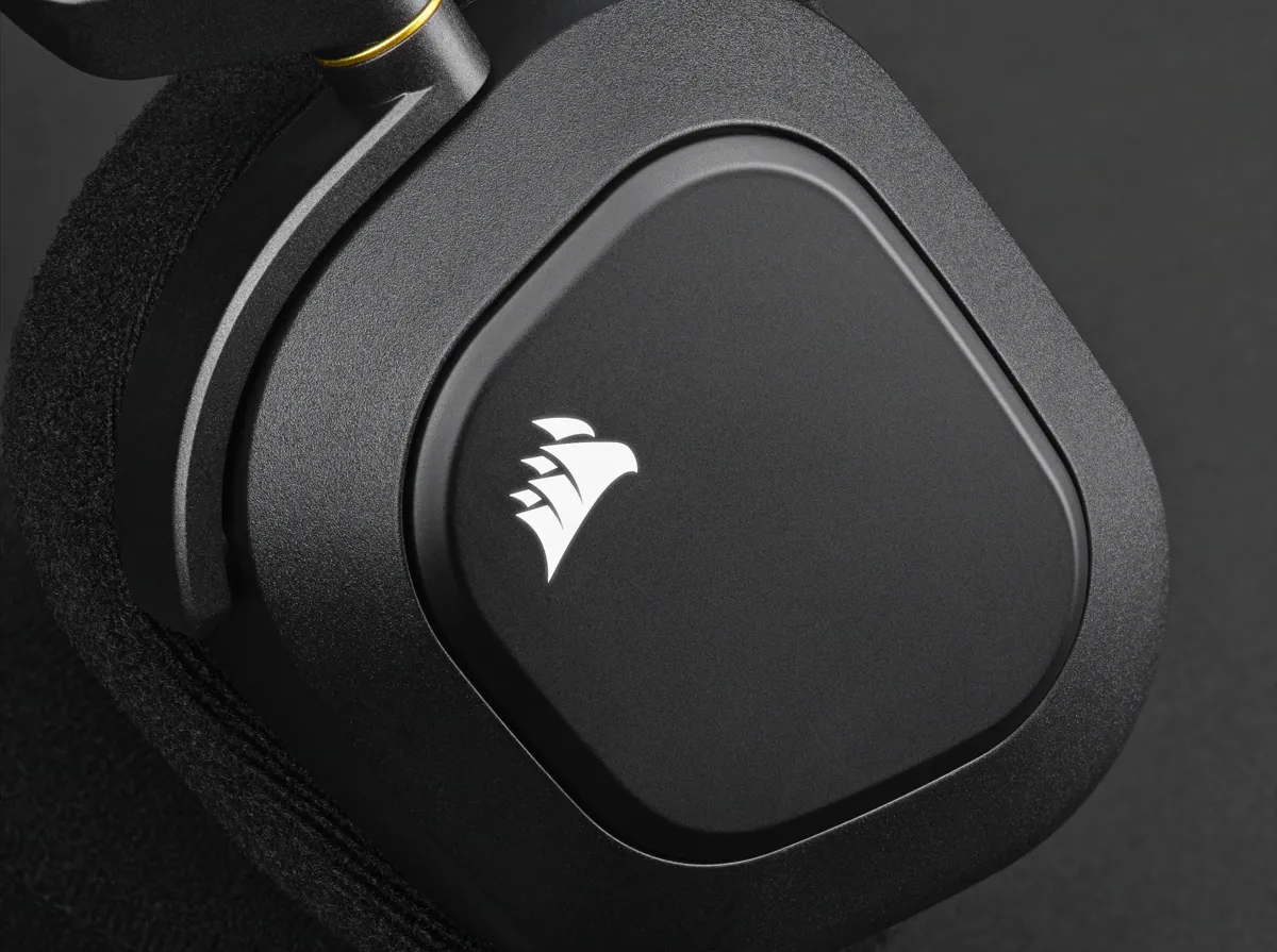 Corsair HS80 RGB - wireless gaming headset, carbon