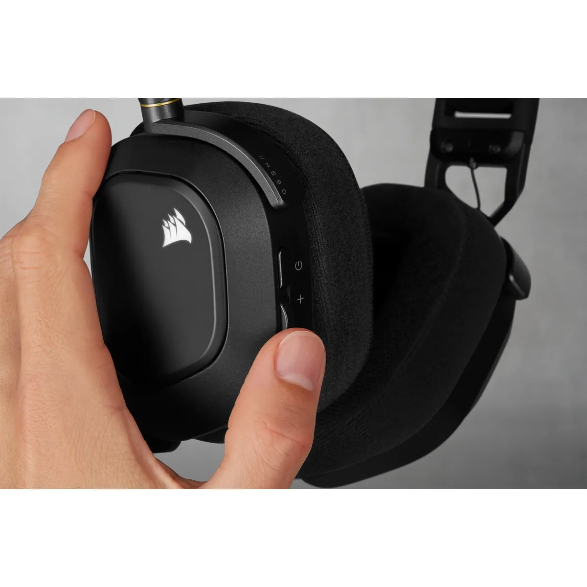 Corsair HS80 RGB - wireless gaming headset, carbon
