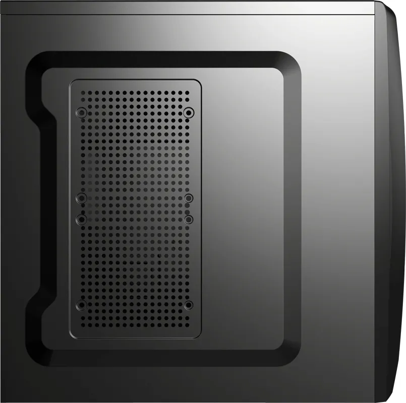 AEROCOOL CS-1102 Midi-Tower Case, Black