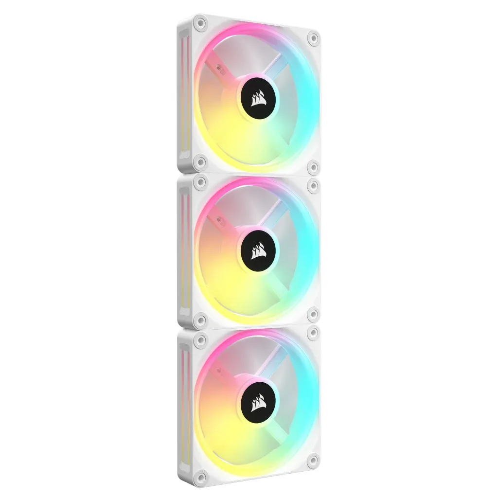CORSAIR Hydro X Series iCUE LINK XH405i Custom Cooling Kit  Hardline Water Cooling Loop - White