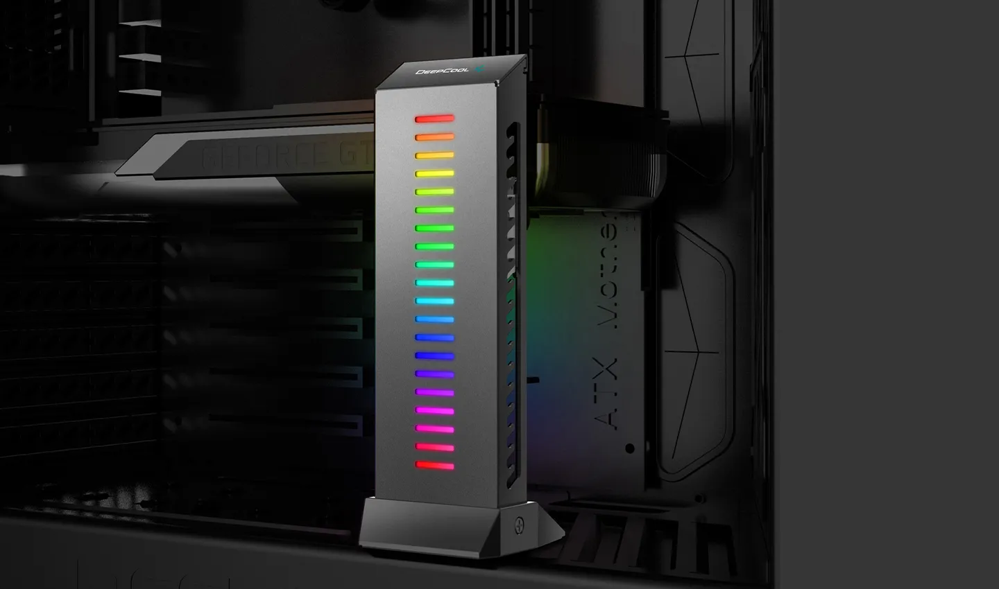 Deepcool A-RGB - graphics card holder