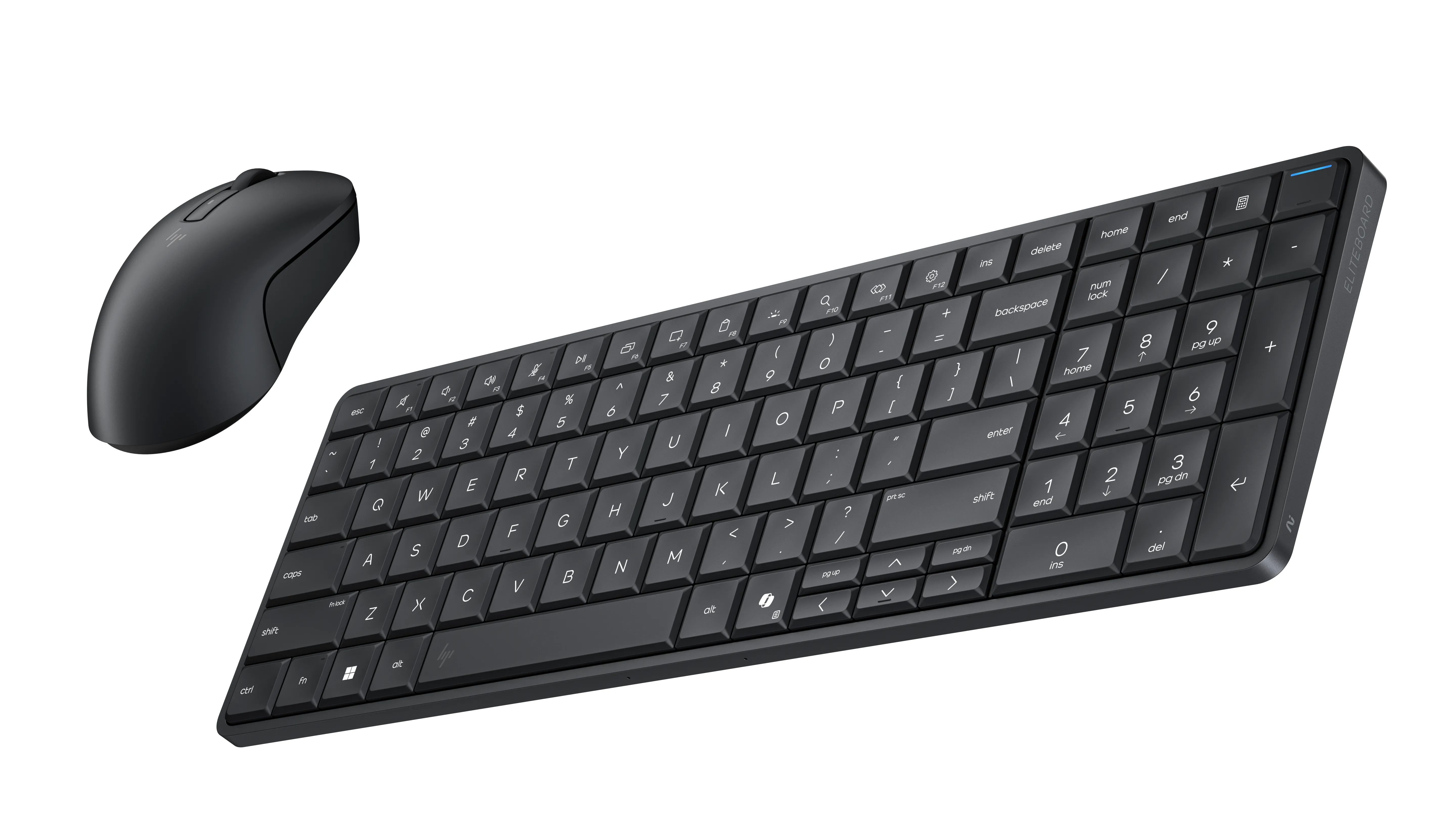 HP EliteBoard G1a Next Gen AI PC AMD Ryzen AI 5 330, 16 Gt, 512 Gt, Win 11 Pro -p&ouml;yt&auml;tietokone, musta