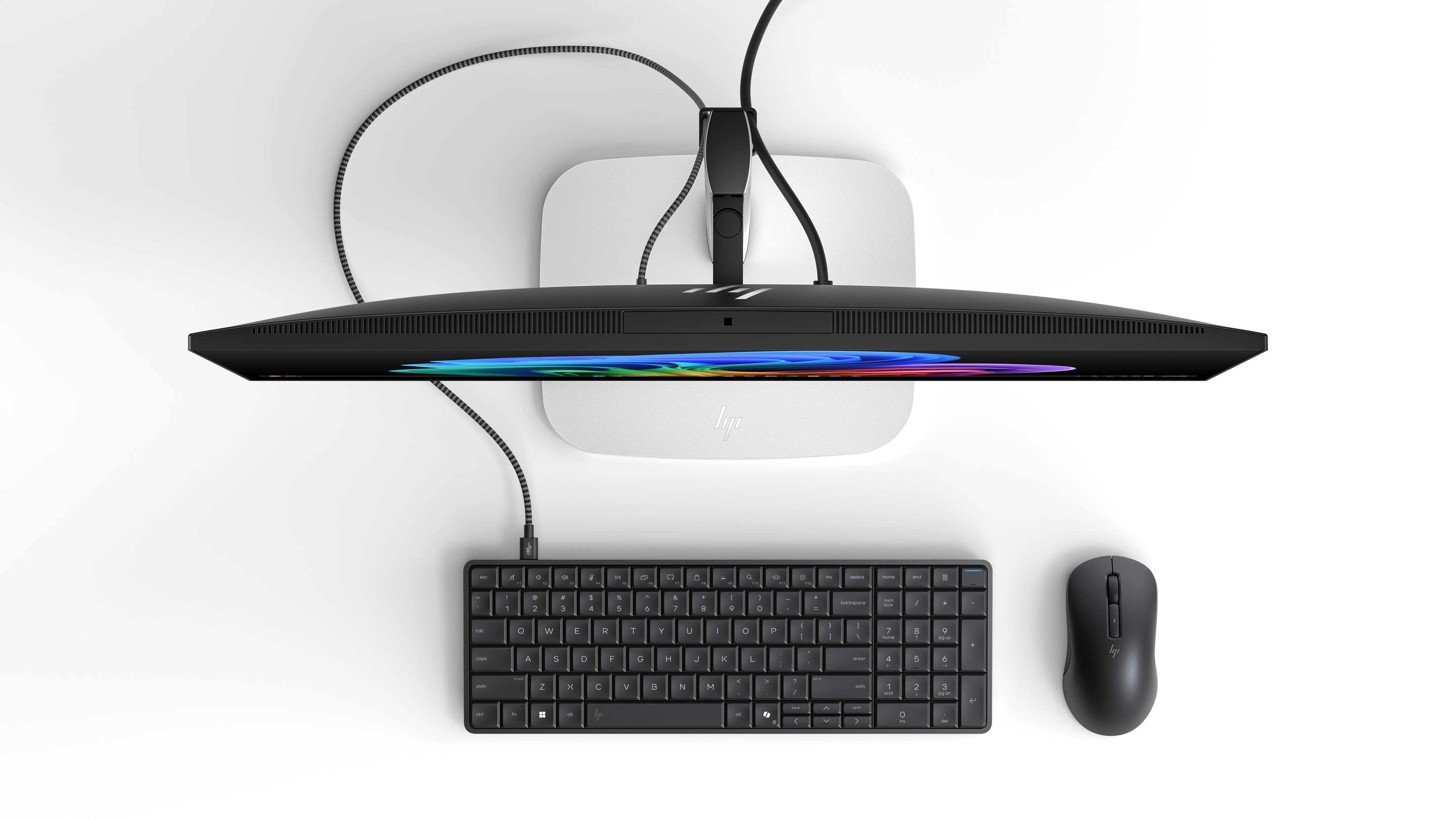 HP EliteBoard G1a Next Gen AI PC AMD Ryzen AI 5 330, 16 Gt, 512 Gt, Win 11 Pro -p&ouml;yt&auml;tietokone, musta