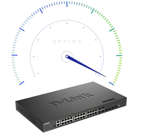 D-Link DXS-3410-32XY/E - Managed Layer 3 Ethernet switch, Black