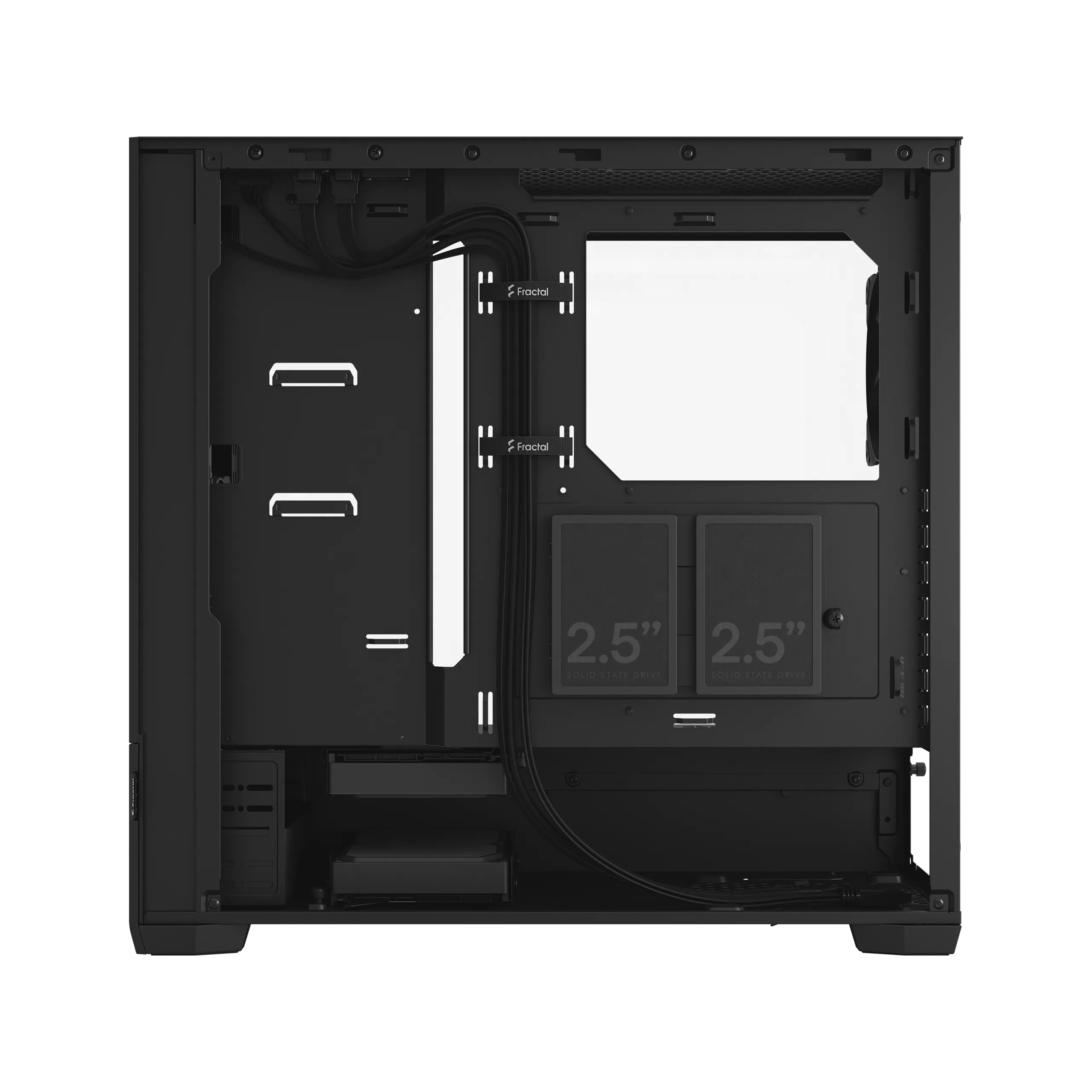 Fractal Design Pop Air - Mid Tower case with window, Black / Clear Tint
