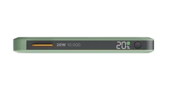 XTORM Fuel Series 5 10000mAh, 20W, PD 20W, Quick Charge 3.0 -varavirtal&auml;hde, vihre&auml;