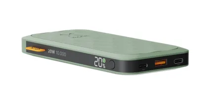 XTORM Fuel Series 5 10000mAh, 20W, PD 20W, Quick Charge 3.0 -varavirtal&auml;hde, vihre&auml;
