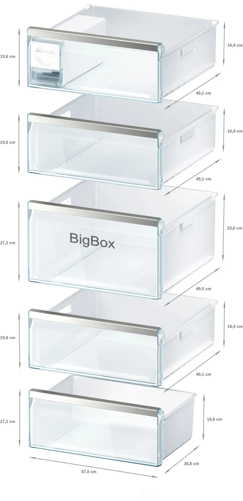 Bosch Serie 6 GSN54AWDV - fryser - upr
