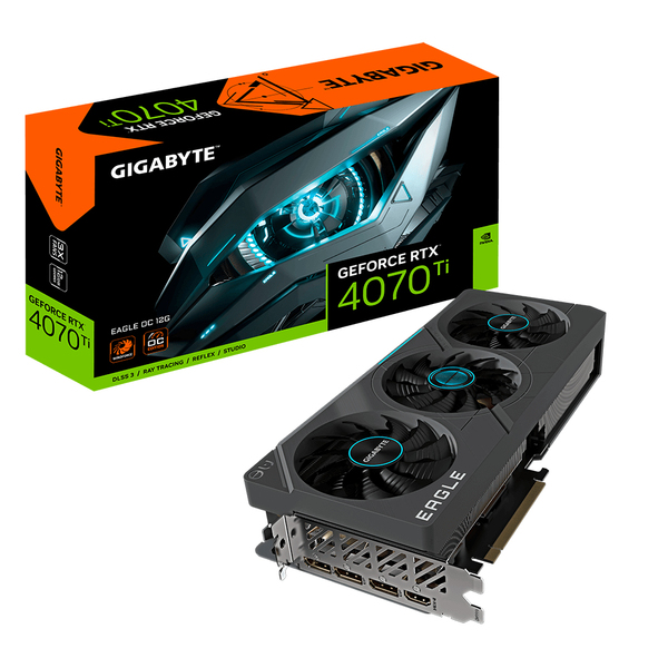 Gigabyte GeForce RTX 4070 Ti Eagle 12G 12GB OC Edition - grafikkort