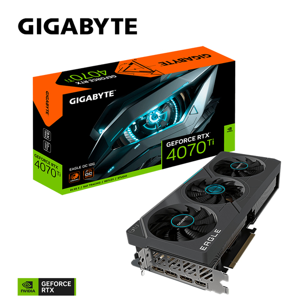 Gigabyte GeForce RTX 4070 Ti Eagle 12G 12GB OC Edition - grafikkort